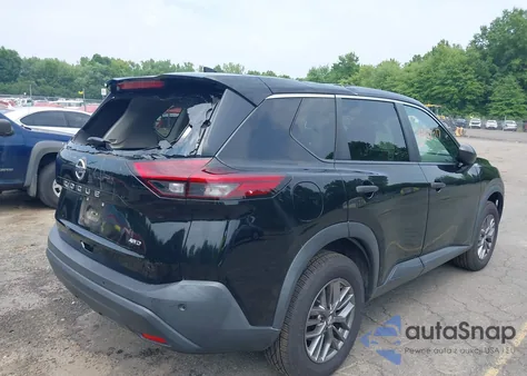 2021 Nissan Rogue S Intelligent Awd from USA, damaged, VIN 5N1AT3AB6MC732257